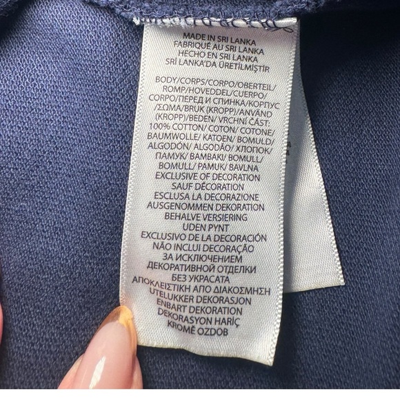 Polo Ralph Lauren Navy Crest Logo Big Pony Polo Shirt – Size L ✨ - Picture 5 of 5